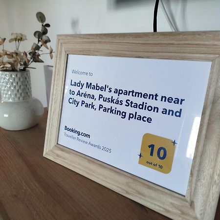 Lady Mabel'S Apartment Near To Arena, Puskas Stadion And City Park, With Guarded Parking Place บูดาเปสต์ ภายนอก รูปภาพ